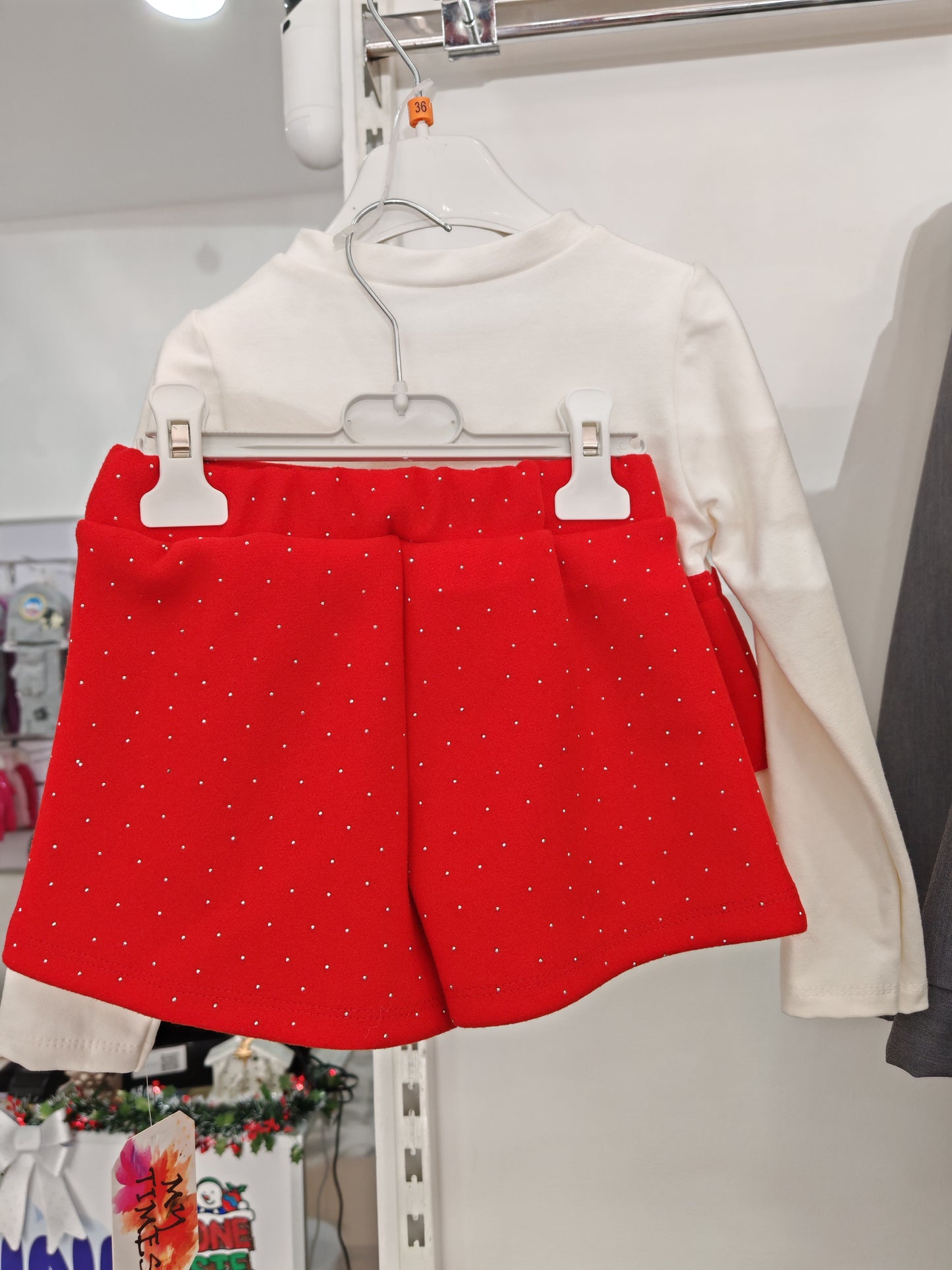 COMPLETO VOILA' FLAKE STRASS