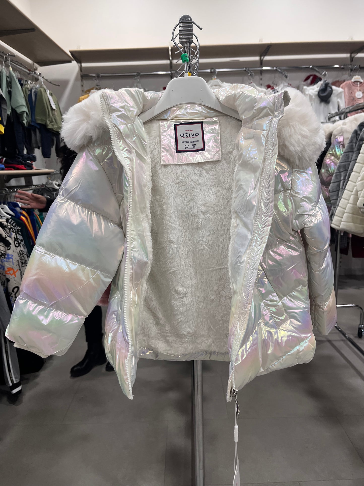 GIUBBOTTO PINK RAINBOW