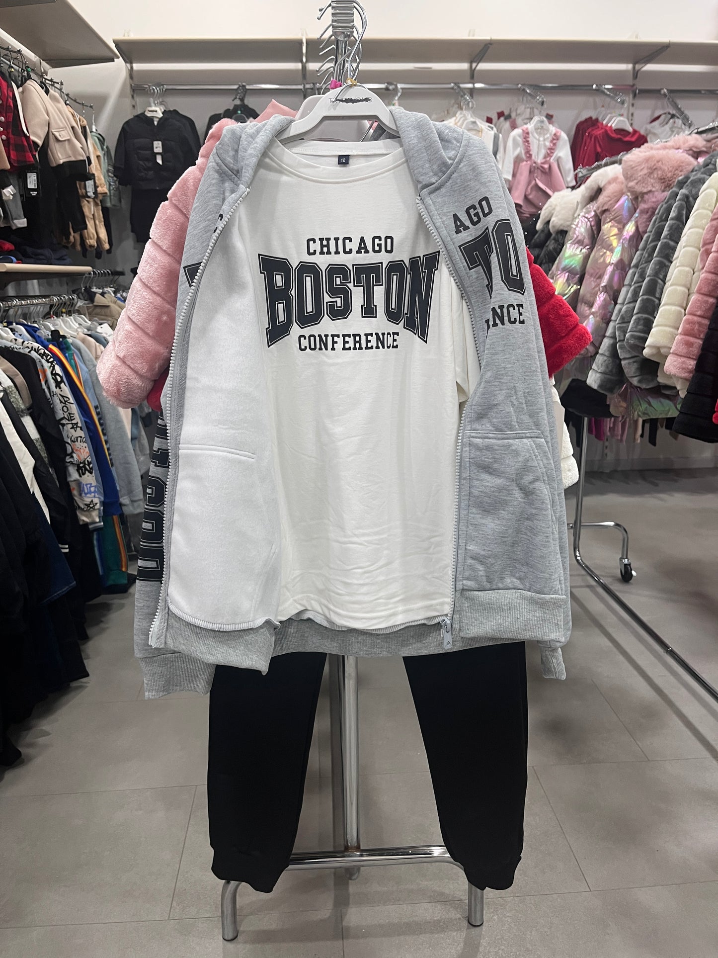 TUTA 3 PEZZI COMPLETA " BOSTON CONFERENCE "