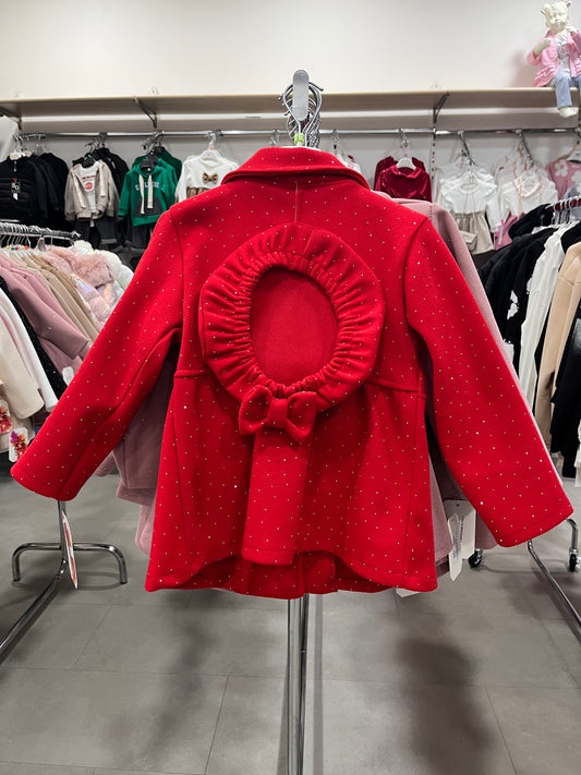 CAPPOTTO BAMBINA STRASS