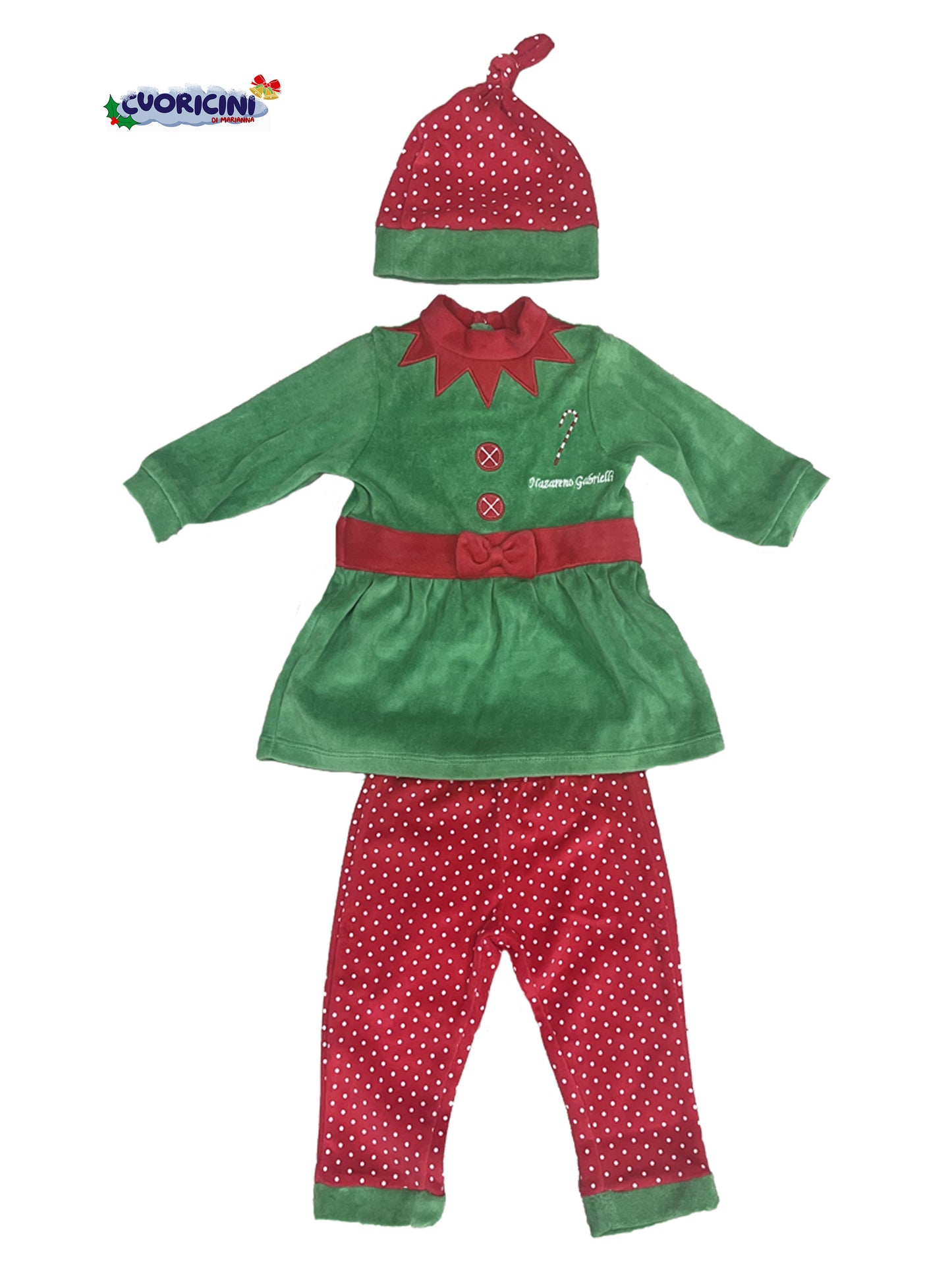 COMPLETO ELFO BAMBINA