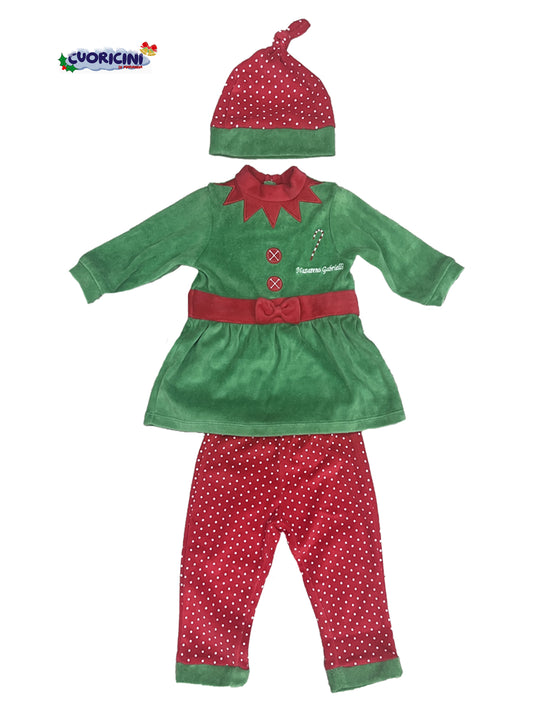 COMPLETO ELFO BAMBINA