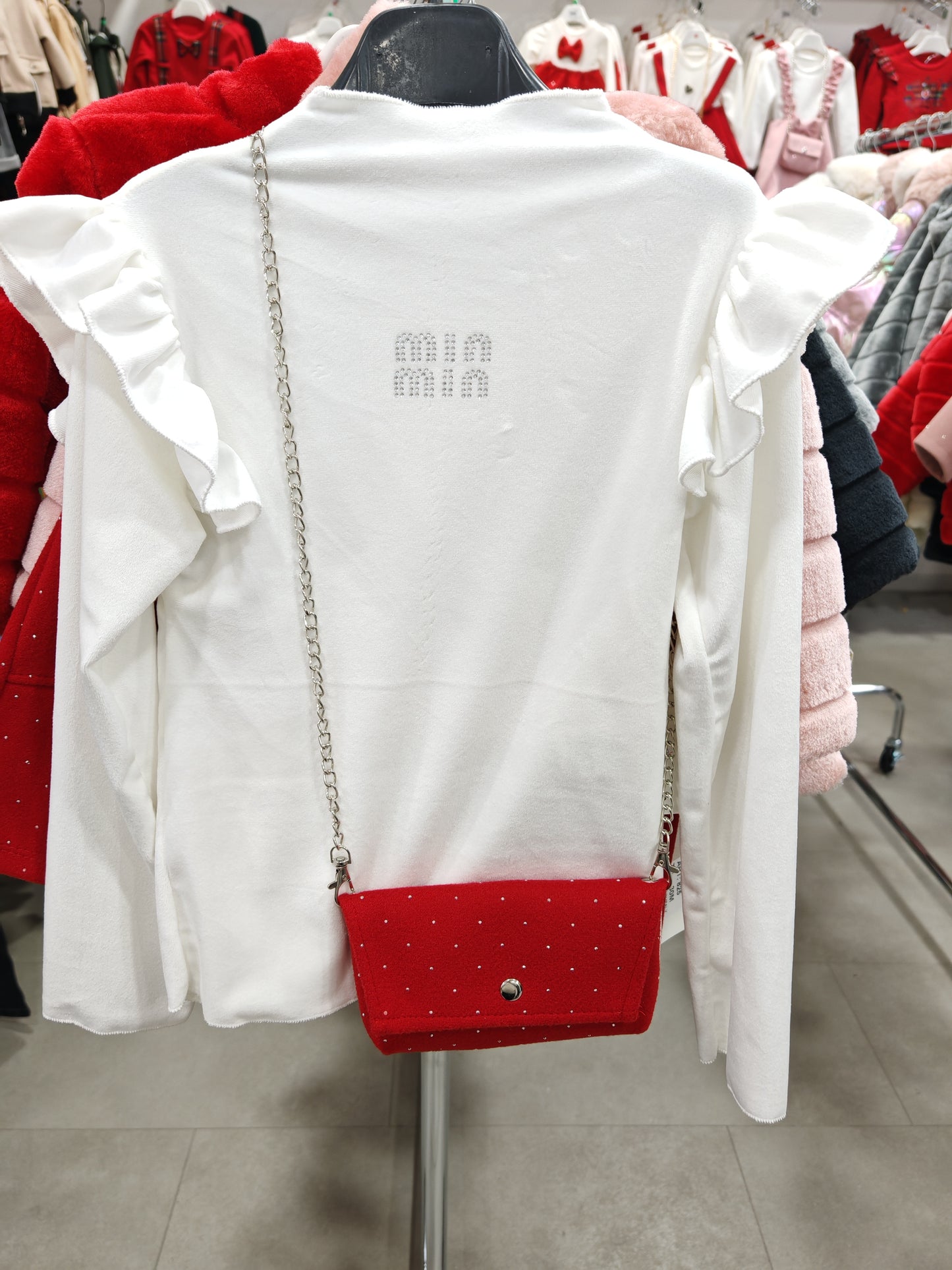 COMPLETO PANTAGONNA MILU' + BORSETTA