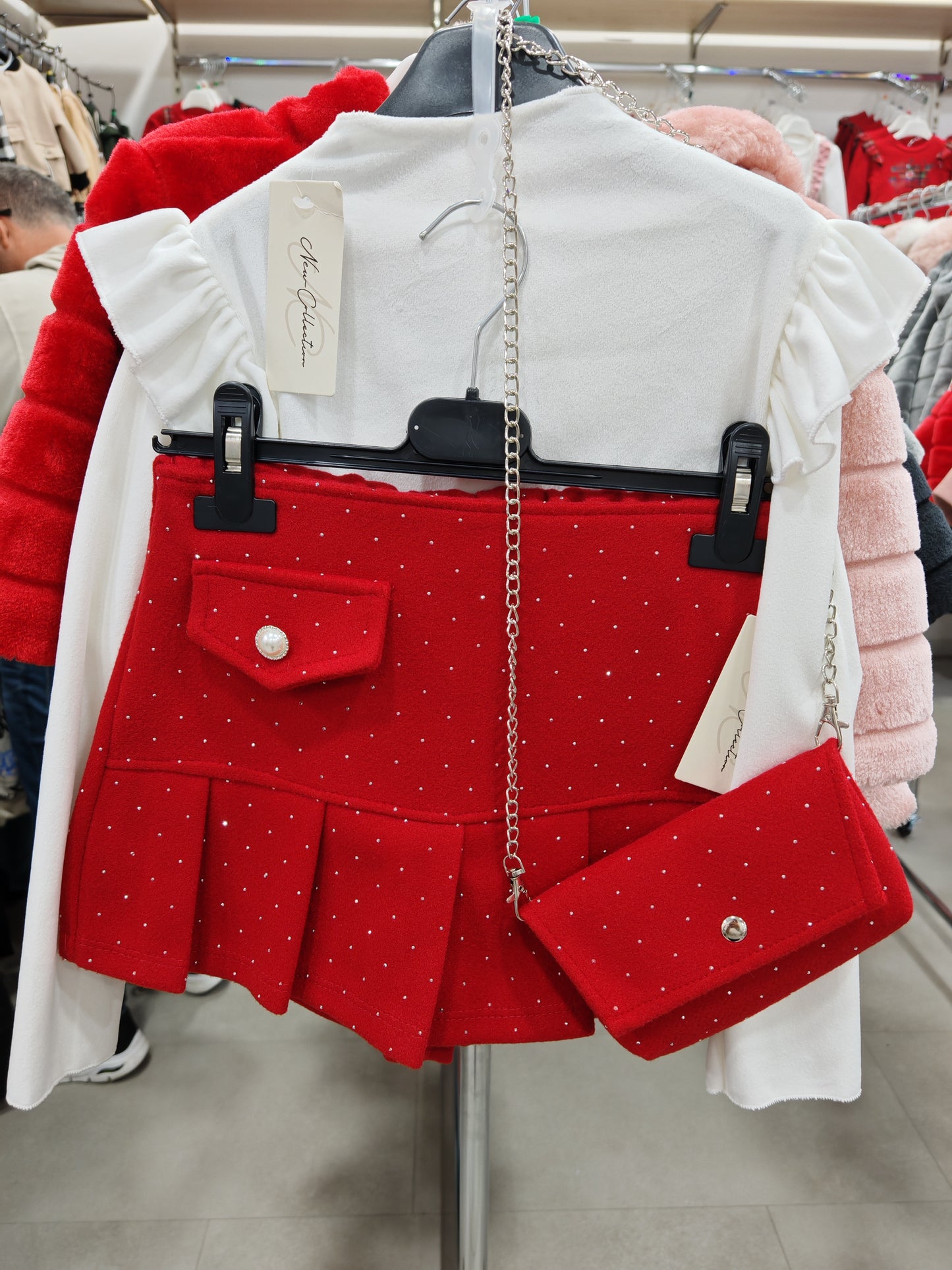 COMPLETO PANTAGONNA MILU' + BORSETTA