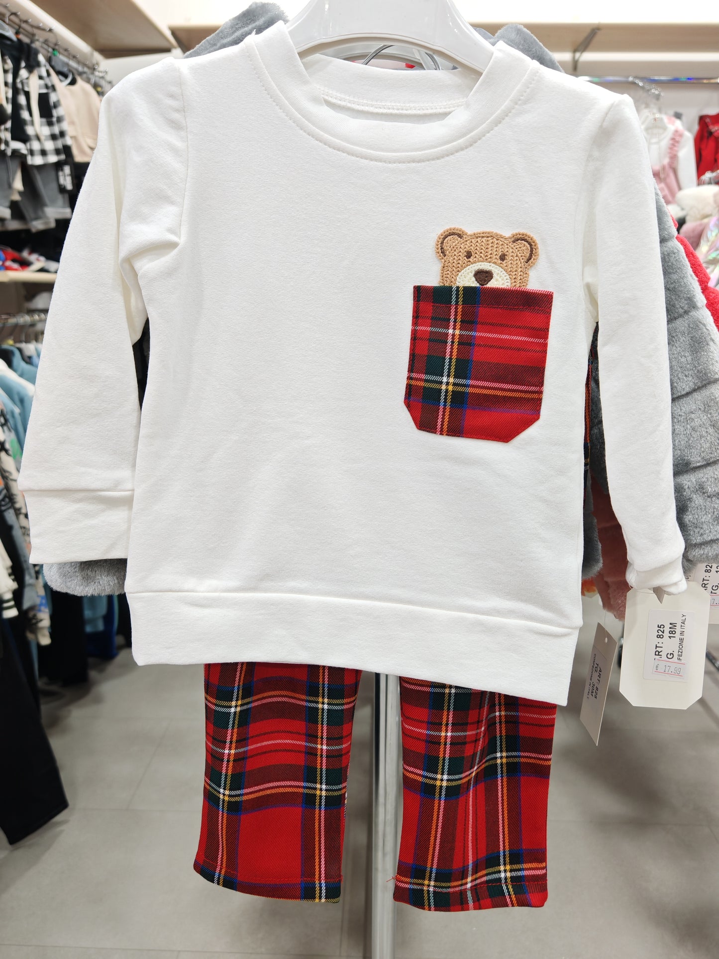 COMPLETO TEDDY CHRISTMAS