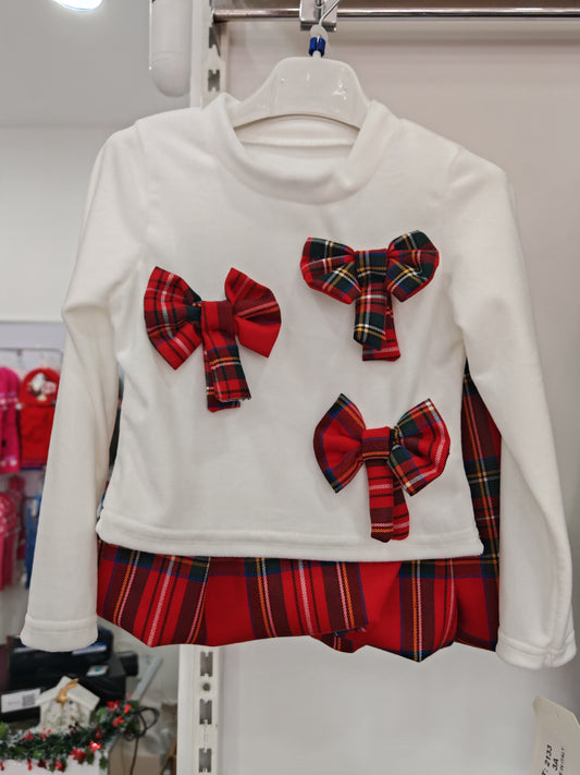 COMPLETO 3 FIOCCHI XMAS