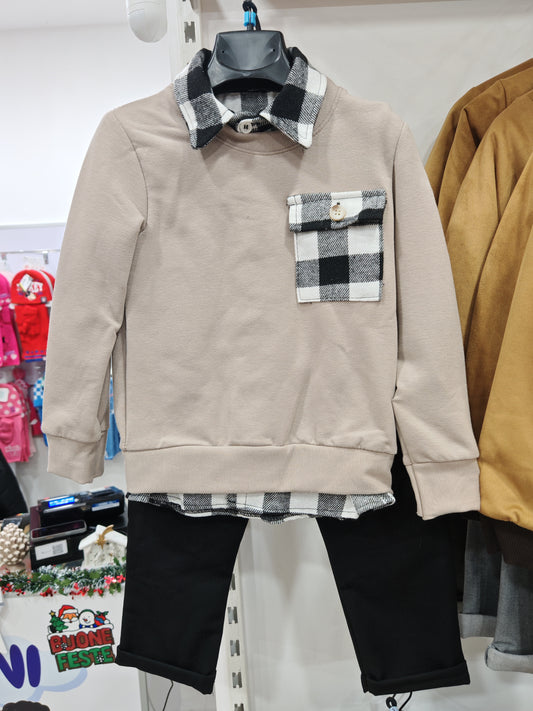 COMPLETO "SCACCO AL RE" 3 PEZZI