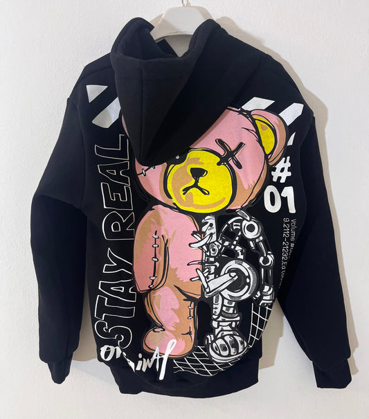 FELPA RAGAZZO TEDDY CYBORG