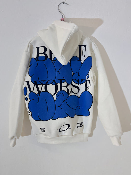 FELPA BIANCA BEST of WORST