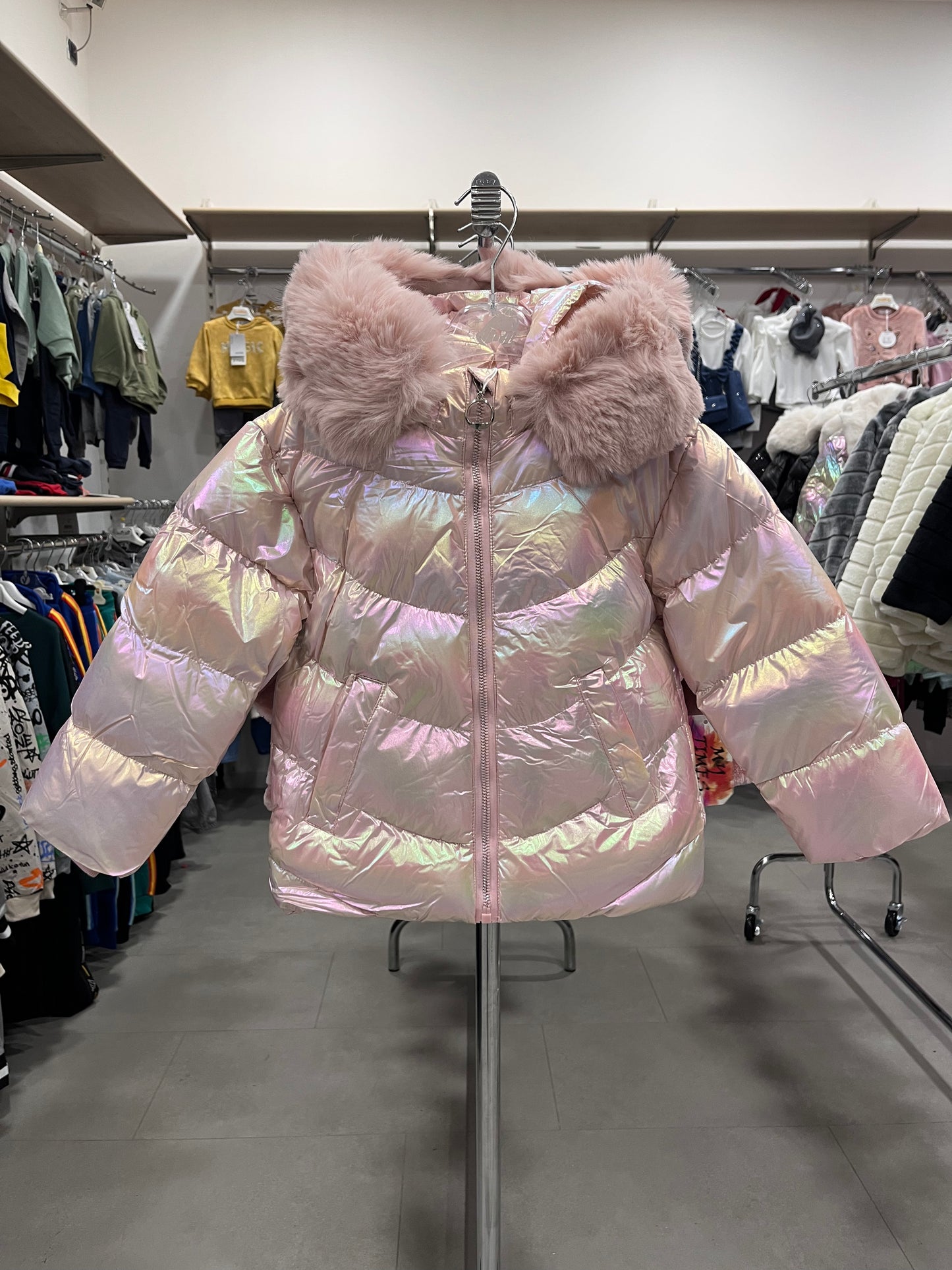 GIUBBOTTO PINK RAINBOW