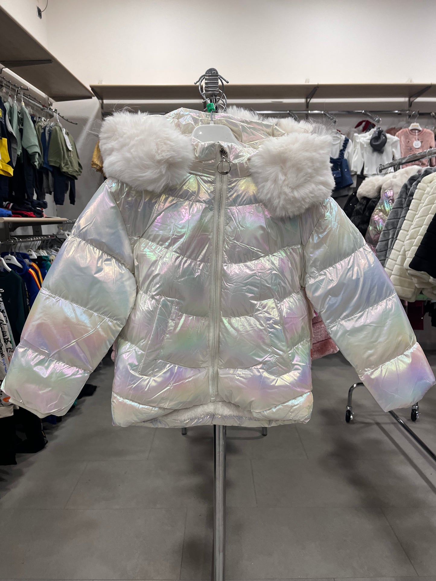 GIUBBOTTO PINK RAINBOW