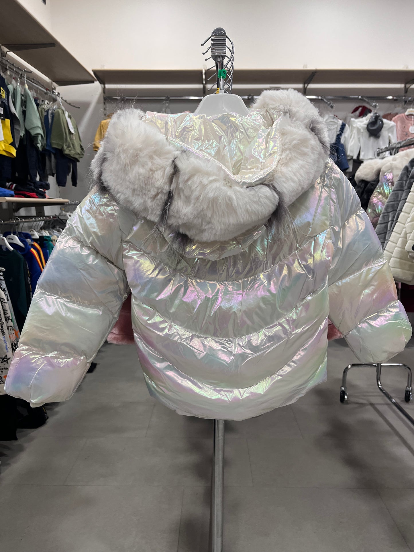 GIUBBOTTO PINK RAINBOW