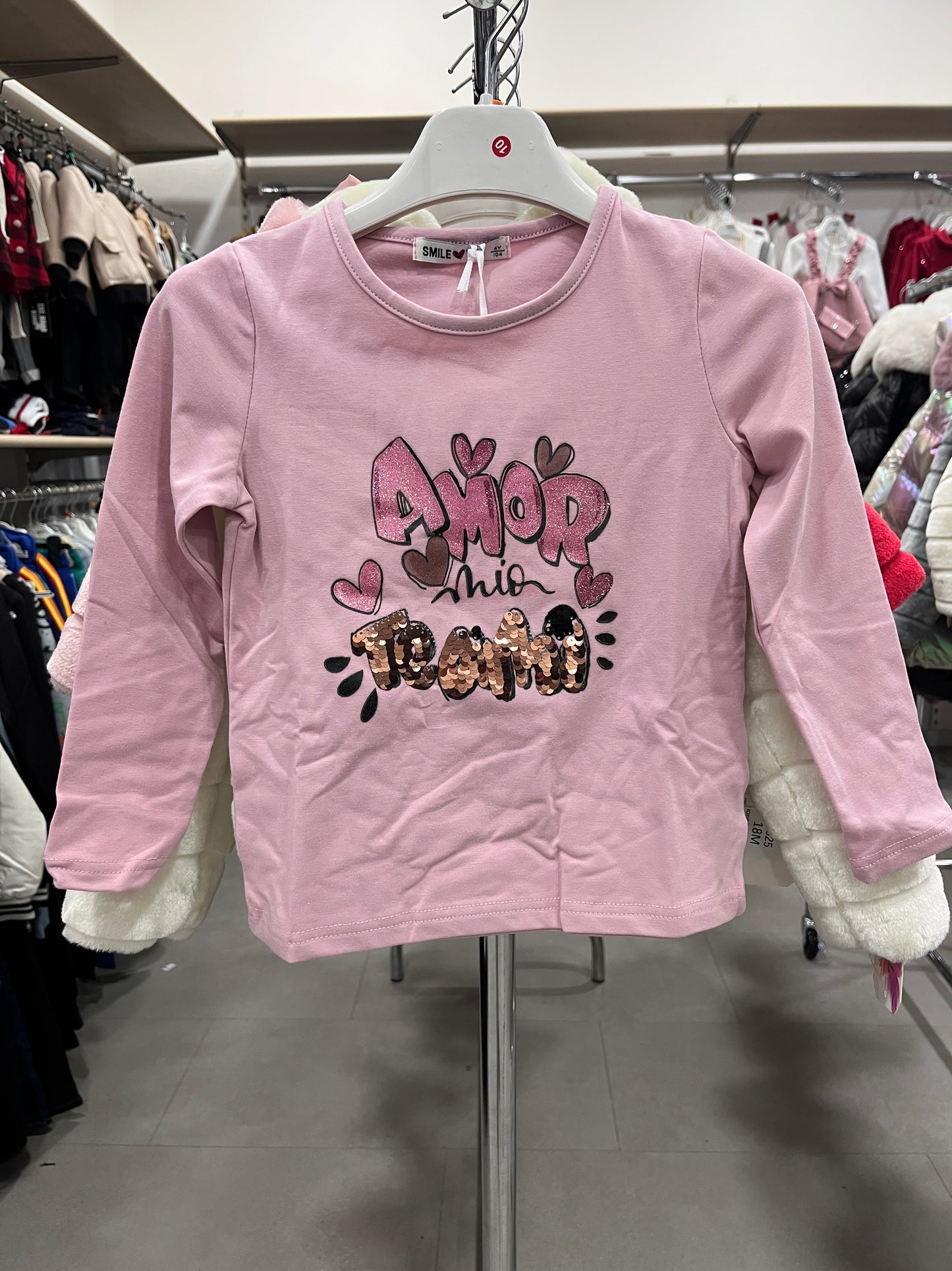 MAGLIA AMOR MIO "TEAMO"