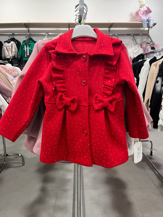 CAPPOTTO BAMBINA STRASS